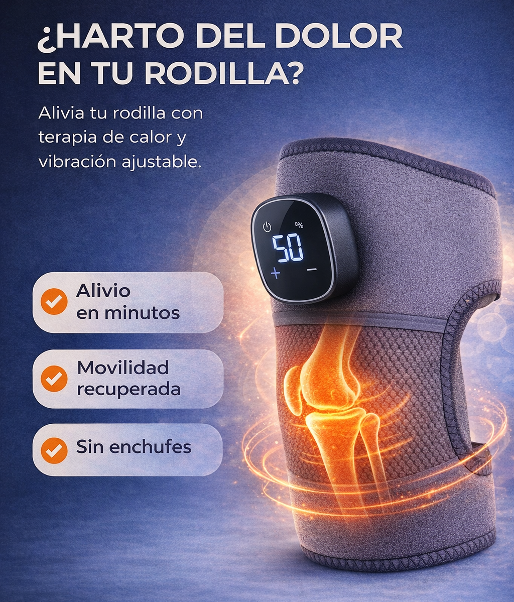 ThermaKnee Pro™ Vuelve a moverte sin ese dolor constante en la rodilla