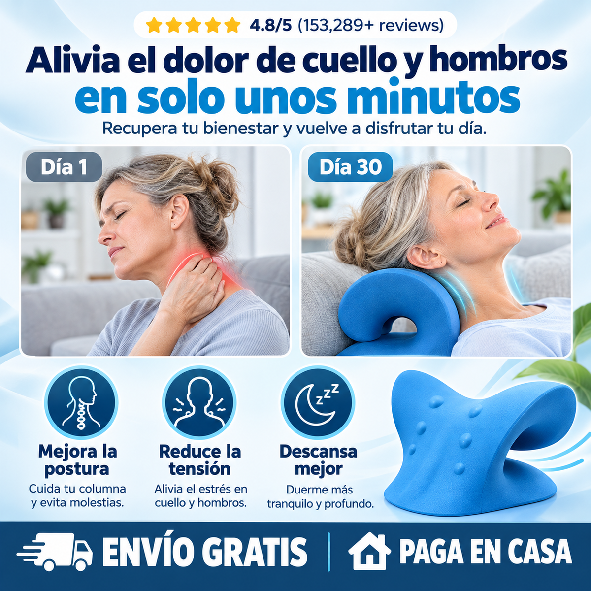 NeckFlex™ — Libera la tensión de tu cuello en solo 15 minutos al día