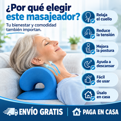 NeckFlex™ — Libera la tensión de tu cuello en solo 15 minutos al día