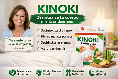 Kinoki™ | Póntelo antes de dormir y siente el cambio al despertar