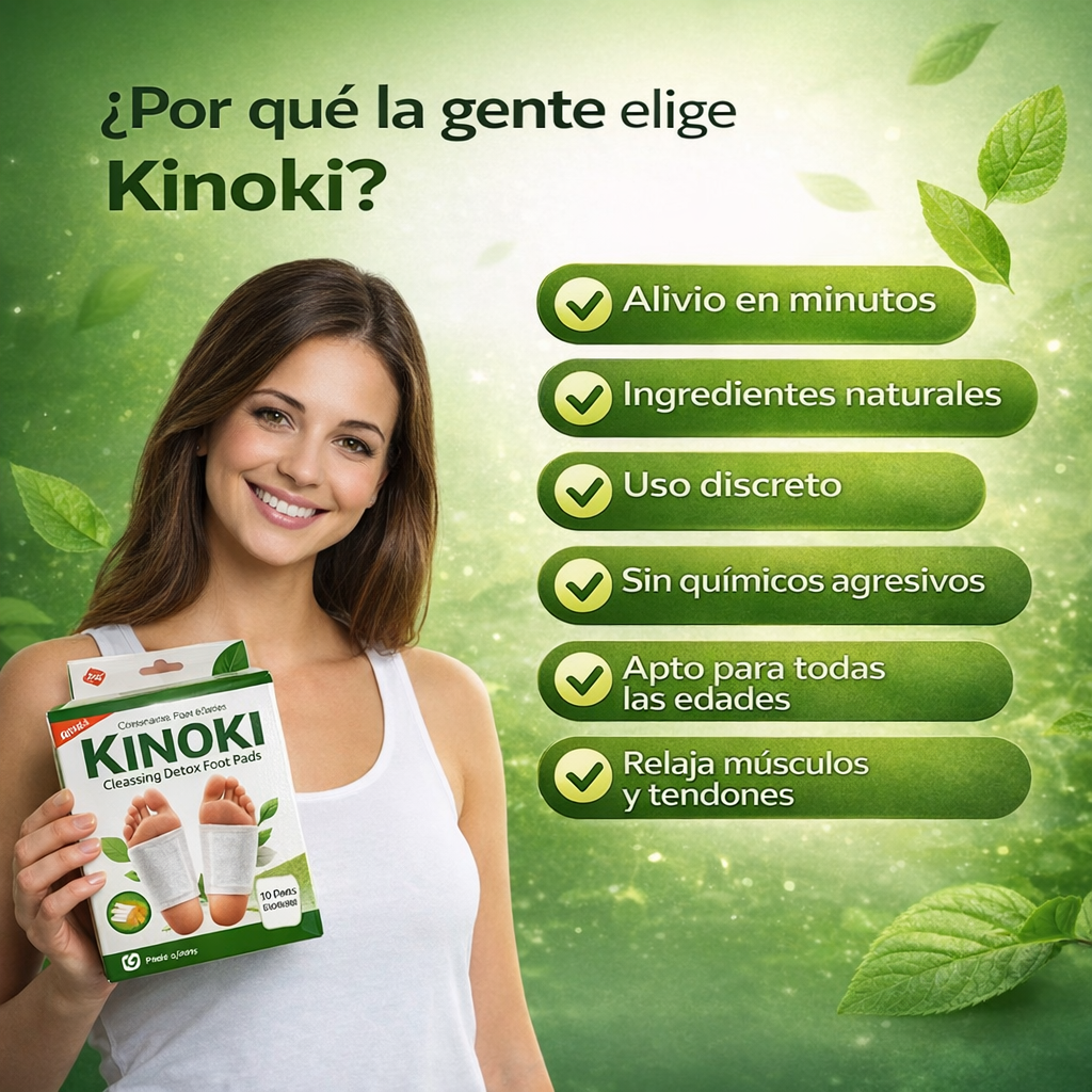 Kinoki™ | Póntelo antes de dormir y siente el cambio al despertar