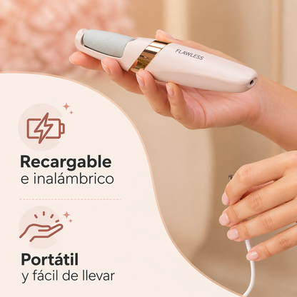 DermaFeet Pro™ Lima Eléctrica Recargable