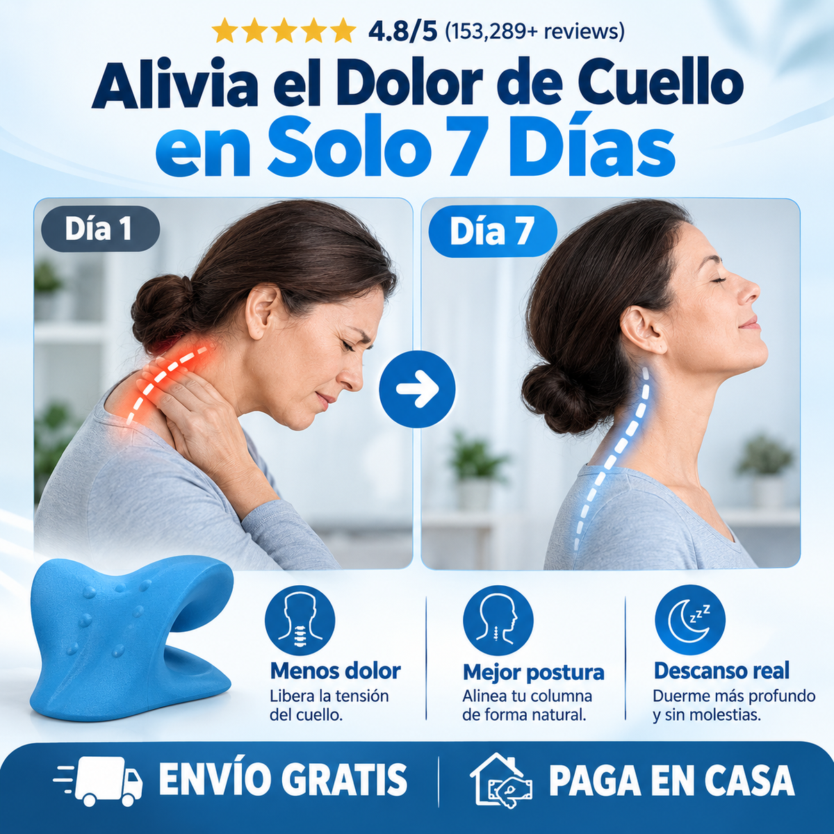 NeckFlex™ — Libera la tensión de tu cuello en solo 15 minutos al día