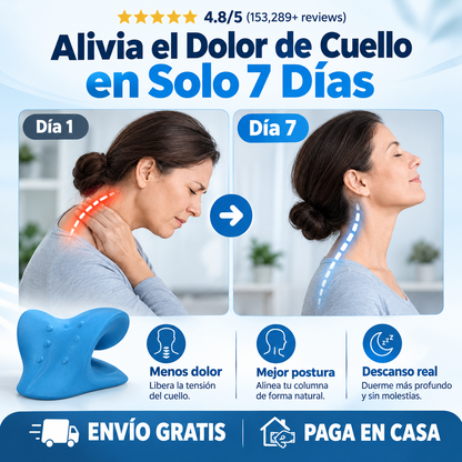 NeckFlex™ — Libera la tensión de tu cuello en solo 15 minutos al día