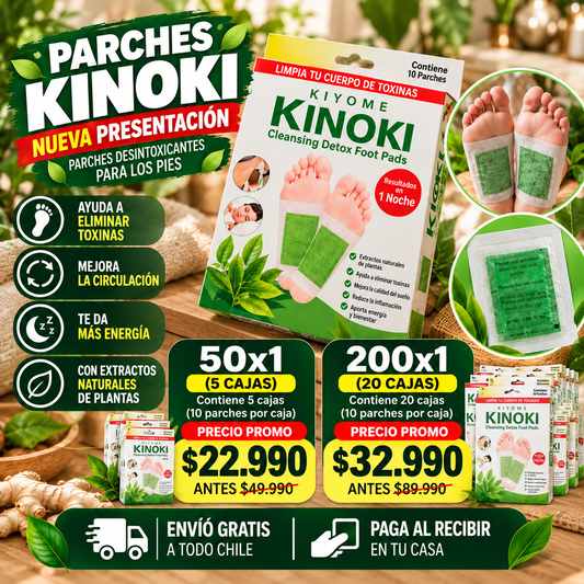 Kinoki™ | Póntelo antes de dormir y siente el cambio al despertar