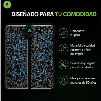 FootRelief Pro – Masajeador de Pies por Estimulación EMS