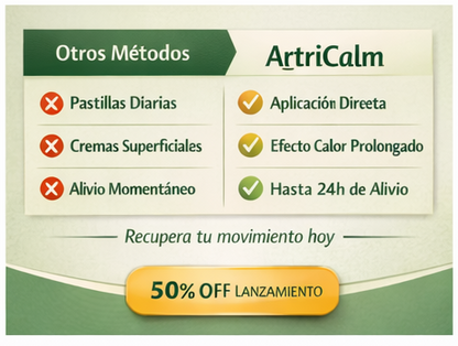 TRATAMIENTO COMPLETO ARTRICALM™ – 100 DÍAS DE ALIVIO