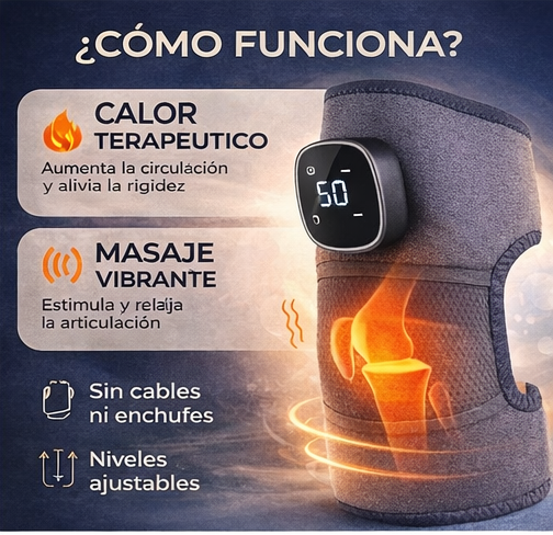 ThermaKnee Pro™ Vuelve a moverte sin ese dolor constante en la rodilla
