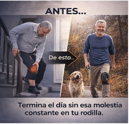 ThermaKnee Pro™ Vuelve a moverte sin ese dolor constante en la rodilla